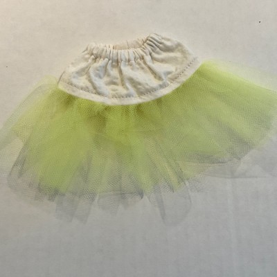 Jupons de tulle jaune pour poupée de chiffon...