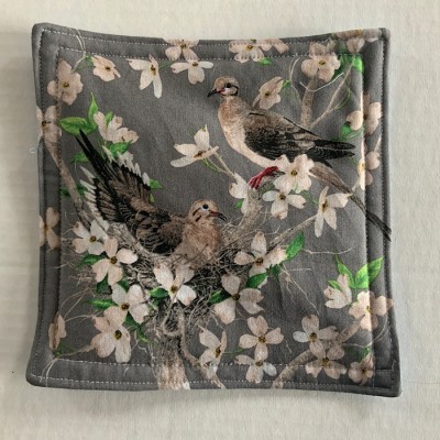 Sous-plat aromatiques - oiseaux - 4 motifs