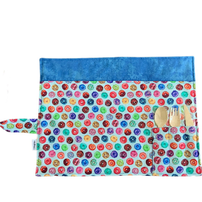 Napperon lunch,  motif de beignes