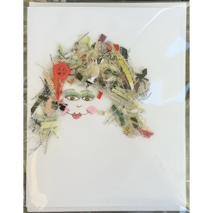 Cartes de souhait avec fibres recyclées # 21