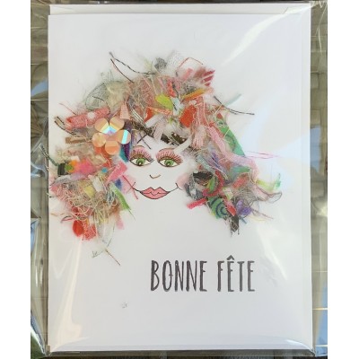  Cartes de souhait avec fibres recyclées # 20