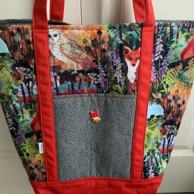 Sac fourre-tout animaux de la forêt 