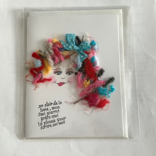  Cartes de souhait avec fibres recyclées # 26