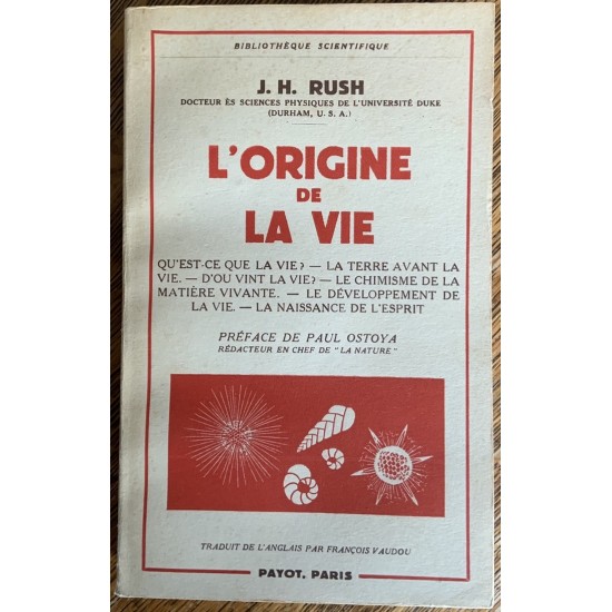 L’Origine de la vie De J.H. Rush