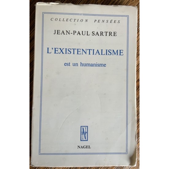 L'Existentialisme est un humanisme De Jean-Paul...