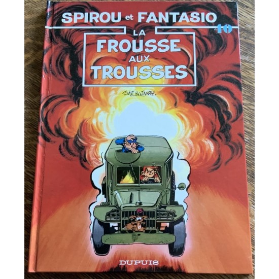 Spirou et Fantasio - 40 - La frousse aux trousses...