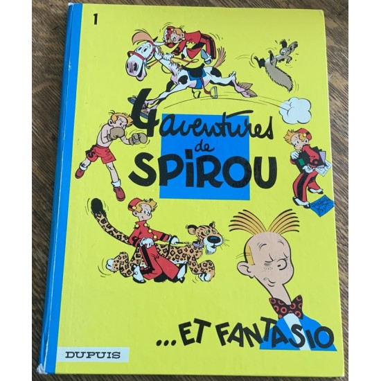 Spirou et Fantasio - 01 - 4 Aventures de Spirou et...