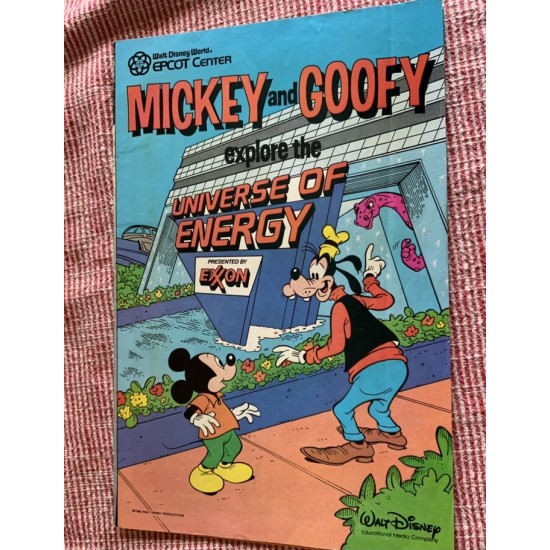 Mickey and Goofy explore the universe  of energy ...