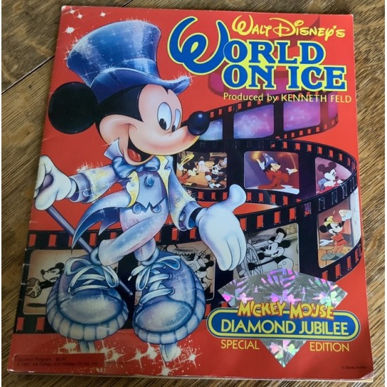 Walt Disney's World on Ice - Souvenir Program:...