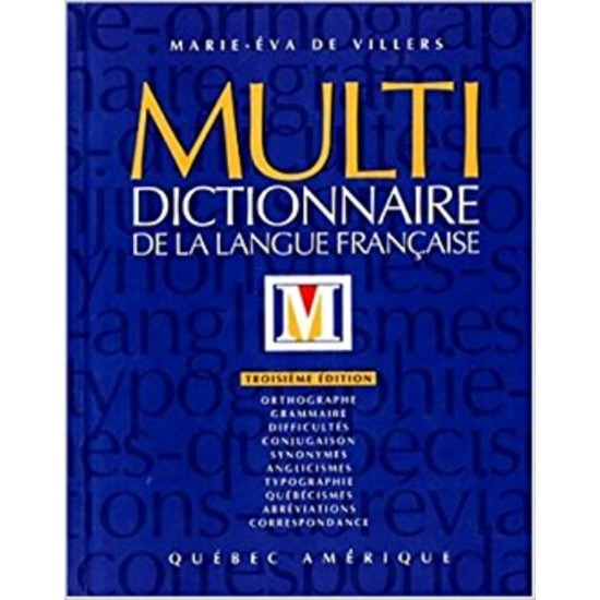 Multidictionnaire de la langue française De...