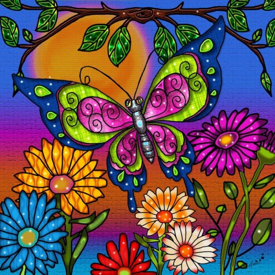 PAPILLON 30 X 30 DP 