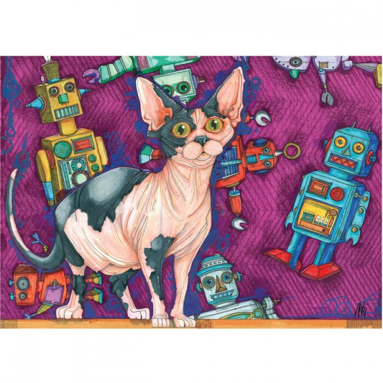 Casse-Tête 1000 morceaux TINKER CATFIELD par ANN...