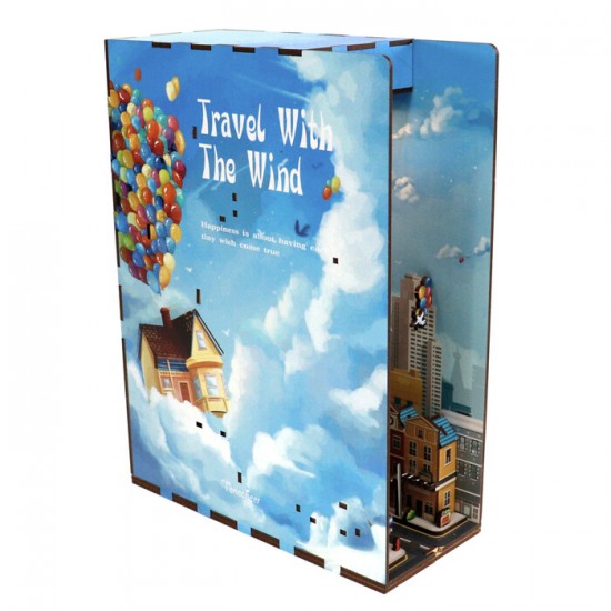 Serre-Livres à assembler - TRAVEL WITH THE WIND