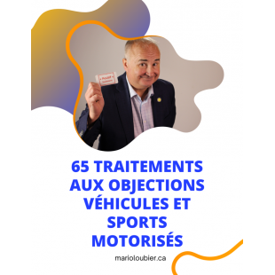 65 traitements aux objections