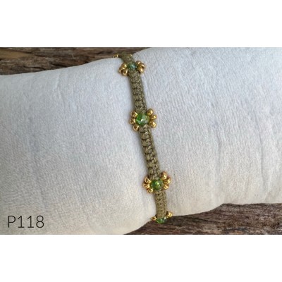 Aceituna - Bracelet Macramé