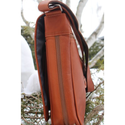 Awa - Sac cuir avec mola