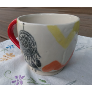 Tasse motif Capteur de rêve