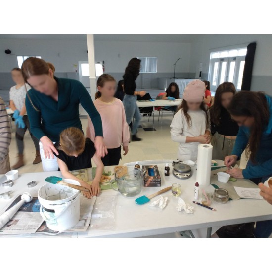 Atelier "confection savon"