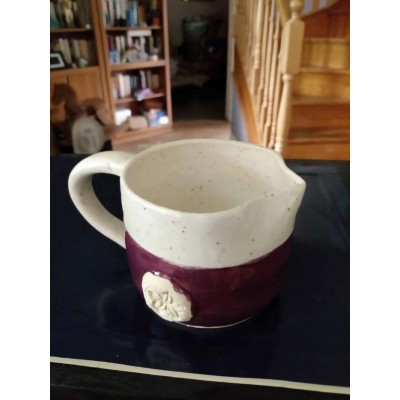 Pot à lait prune vanille