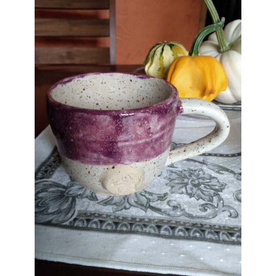 Tasse aubergine