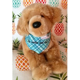 Peluche Golden Retreiver  ''Je veille sur toi'' 2...