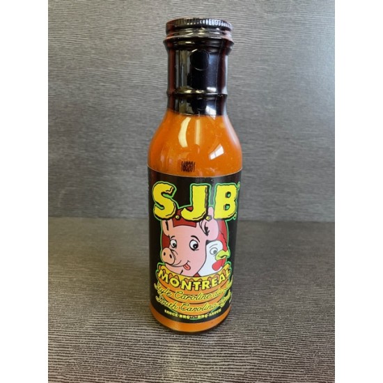 Sauce BBQ S.J.B. Style Caroline du Sud, 350 ml