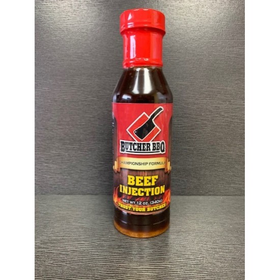 Injection pour boeuf (Butcher bbq) 340 g.