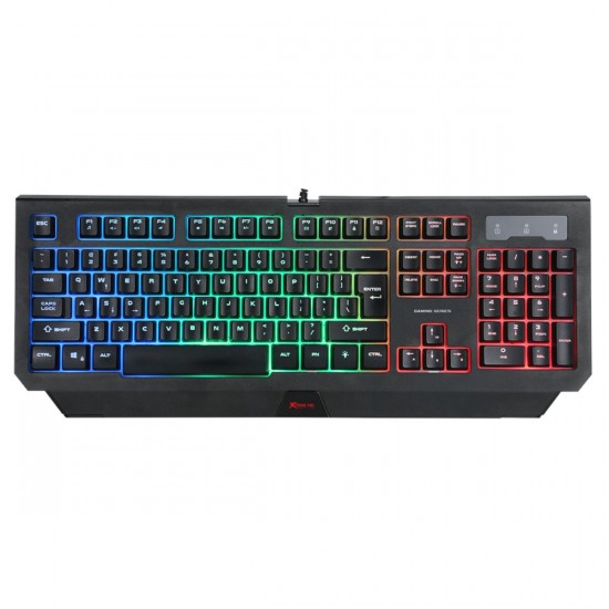 Xtrike Me Clavier de jeu Illuminé multicolore...