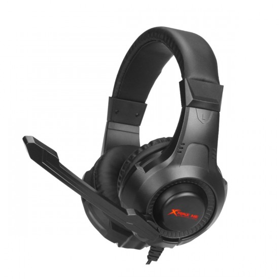 Casque de jeu Stéréo avec Lumière DEL HP-311 pour Cellulaire, PC, PS4, Xbox One, câble 1.8 m