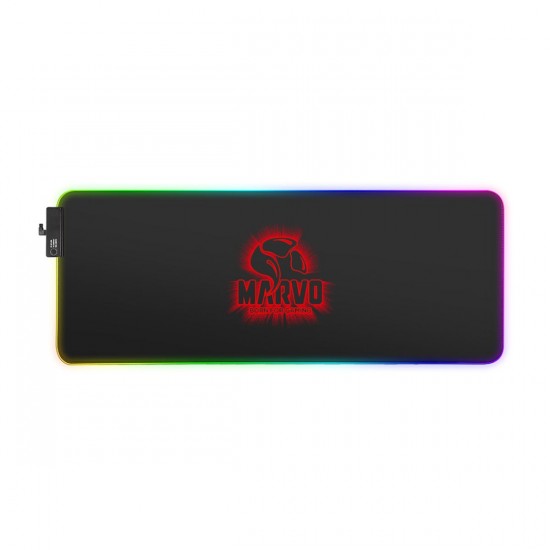 Marvo Pro Tapis de souris RGB 7 couleurs. Surface...
