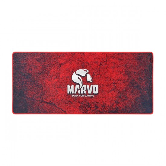 Marvo Pro Tapis de souris de taille XL Tissu en microfibre haute densité avec base en caoutchouc antidérapant