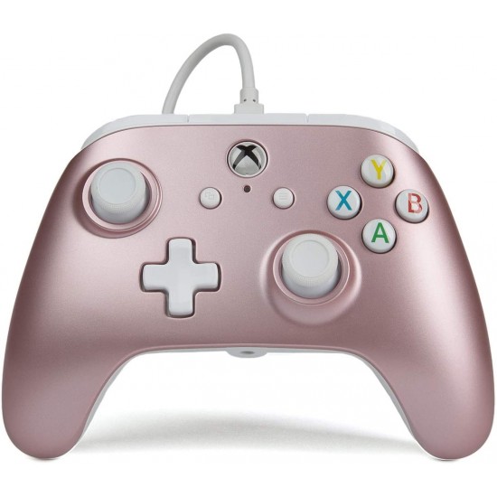 Manette Power A filaire pour Xbox One  Rose Or