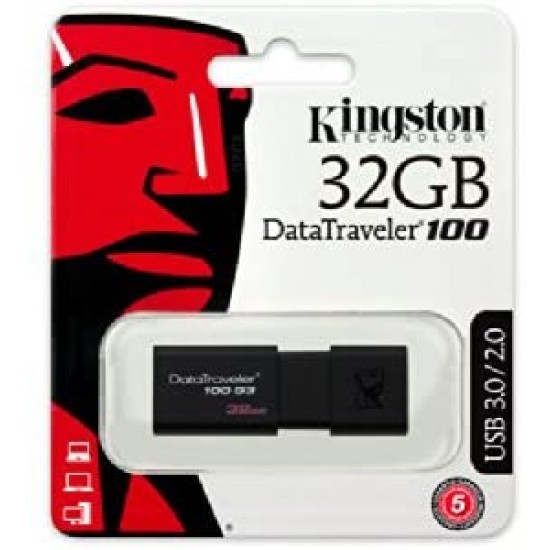 Kingston Digital DataTraveler 32 Go 100 G3 USB 3.0...