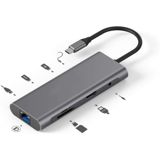 ADAPTATEUR USB TYPE C VERS TYPE C 1 USB 3.0 ET 2...