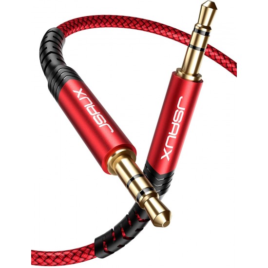 CABLE AUDIO 3.5MM EN NYLON TRESSÉ  6PI