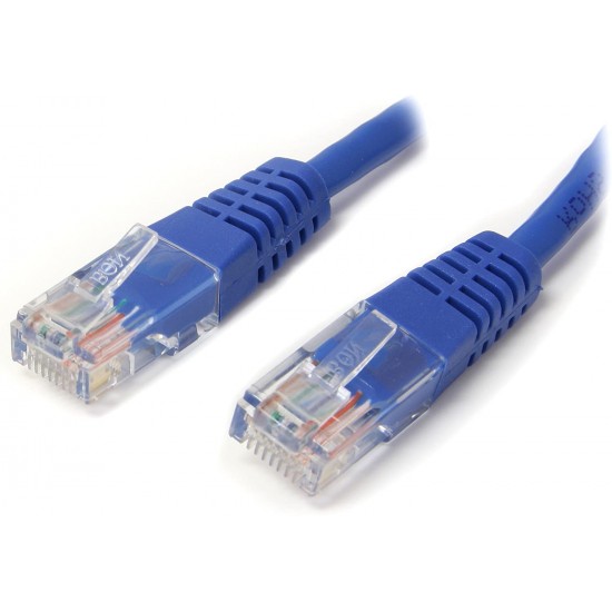 CABLE RESEAU CAT5 10 PI BLEU