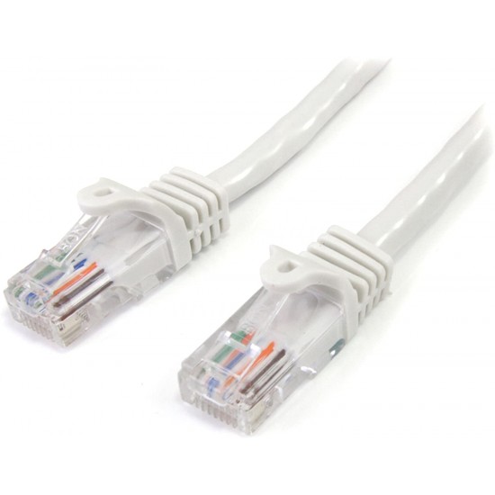 CABLE RESEAU CAT5 15 PI BLANC