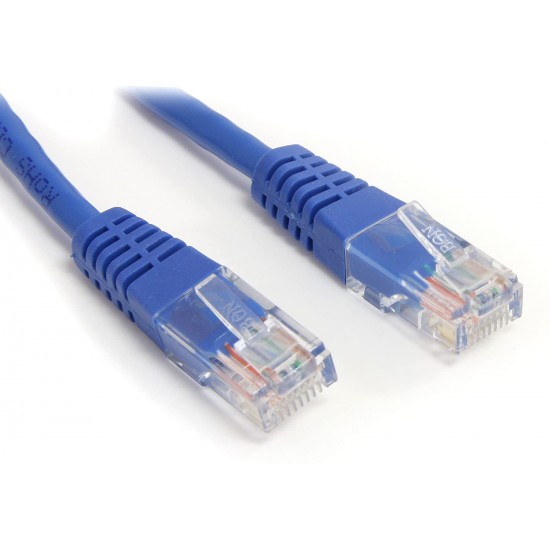 CABLE RESEAU CAT5 15 PI BLEU