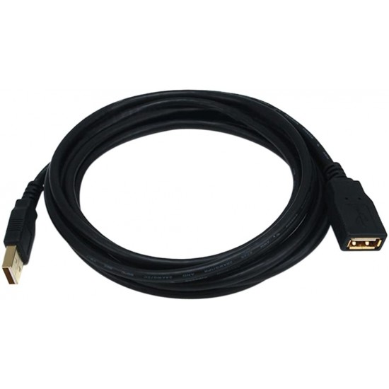 CABLE USB 2.0 A MALE A FEMELLE 10 PI