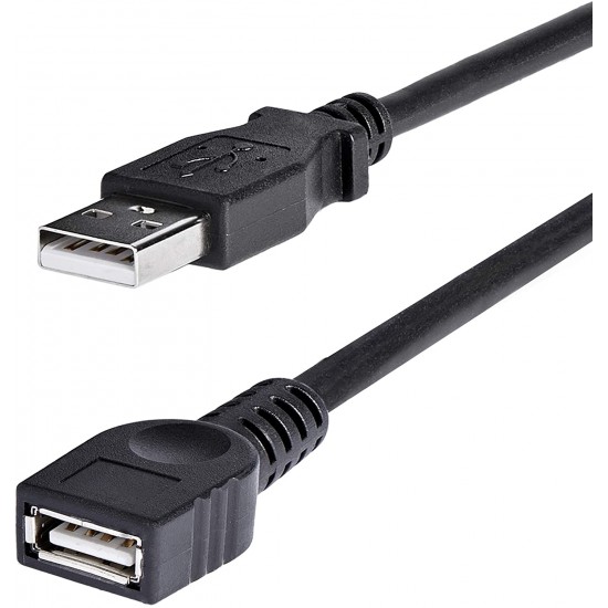 CABLE USB 2.0 A MALE A FEMELLE 6 PI