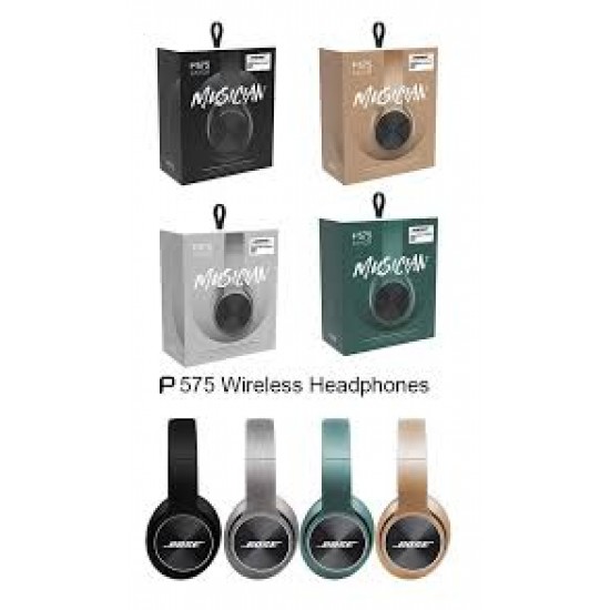 CASQUE ECOUTEUR SANS FIL P575 MUSICIAN 