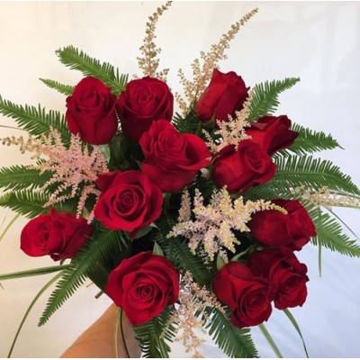 Bouquet de 6 roses