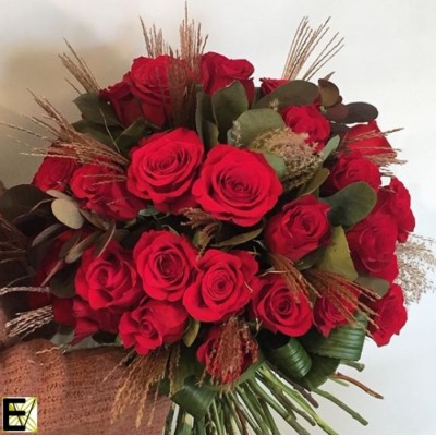 Bouquet de 6 roses