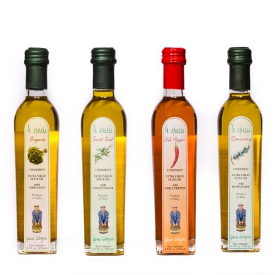 Huile d'olive extra vierge au romarin 250 ml