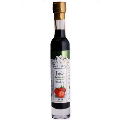 Vinaigre balsamique aux fraises 200 ml