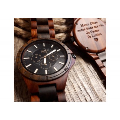 Montre en bois,  Modèle Lightning TN20