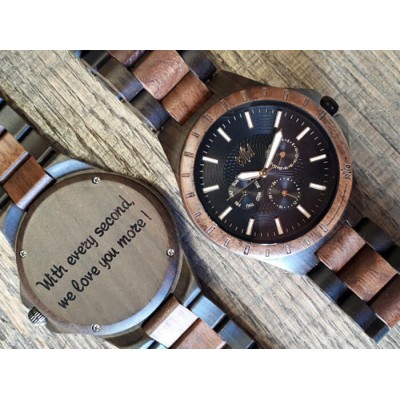 Montre en bois,  Modèle Lightning TN30