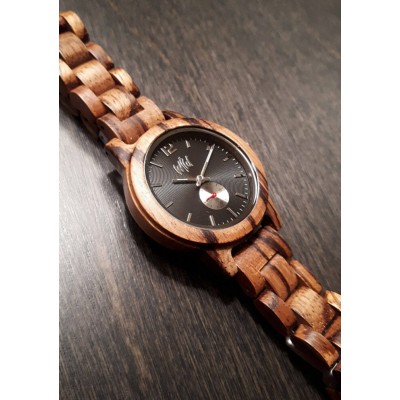 Montre en bois,  Modèle Wave