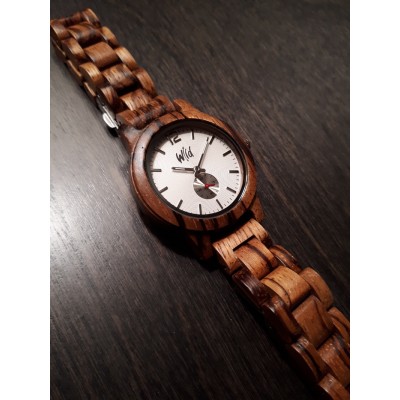 Montre en bois,  Modèle Wave