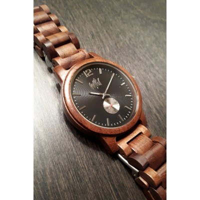 Montre en bois,  Modèle Wave